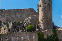 68920 - Wintzenheim.  Animations médiévales au château du Hohlandsbourg. : 68, Château, alsace, haut-rhin, ruine