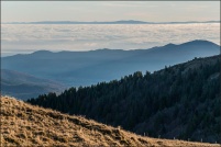 Mer de brouillard sur l'Alsace.  Photo prise depuis le Hohneck. : 68,Mer,Brouillard,vallée,Munster