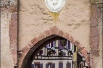 68770-Ammerschwihr.  La porte haute. : 68,haut-rhin,Ammerschwihr,porte,haute