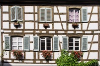 68420-Eguisheim. : 68,haut-rhin,Eguisheim,rue,rempart