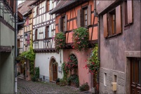 68420-Eguisheim.  Rue du rempart. : 68,haut-rhin,Eguisheim,rue,rempart