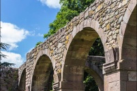 68140-Munster.  Ruine de l'abbaye.