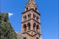 68140-Munster.  Eglise abbatiale.