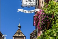68340-Riquewihr.  Le Dolder. : 68,haut-rhin,Riquewihr,Dolder,rue,rempart