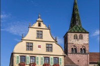 68230-Turckheim.  L'hôtel de ville. : 68,haut-rhin,Turckheim