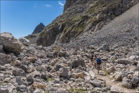 73450-Valloire.  Seuil des Rochilles versant Hautes-Alpes. : 73,Valloire,Seuil,Rochilles