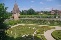 81000-Albi.  Jardin du palais de la Berbie.
