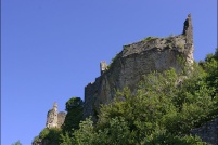 81140-Penne.  La ruine du château médiéval.