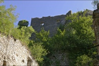 81140-Penne.  La ruine du château médiéval.