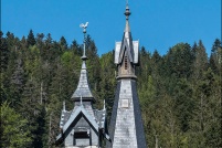 88400-Kichompré, commune de Gérardmer.  Chapelle St-Etienne. : Kichompré,chapelle,Etienne,88400