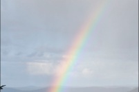 88600-Beauménil.  Point de vue depuis la grotte de l'Ermite. : arc en ciel,Beauménil-88600
