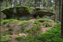 88120-Basse-sur-le Rupt.  Le Haut du Roc. Sentier du tour des roches. : 88,Basse,sur,le,Rupt,Haut,du,Roc