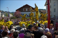 Fête des jonquilles 2011.  La légende du rock’n’roll. (Florian Mougel) - 4ème prix des grands chars. : 88,Gérardmer,fête,jonquilles