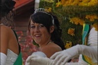 Fête des jonquilles 2011.  Char de la Reine. Yannice, 1ère daupnine. : 88,Gérardmer,fête,jonquilles
