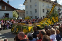 Fête des jonquilles 2011.  L'envol des activités géromoises. (COS. Ville de Gérardmer) - 3ème prix des grands chars. : 88,Gérardmer,fête,jonquilles