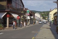 88400-Gérardmer.  La rue François Mitterrand. : 88,Gérardmer,rue,françois,Mitterrand