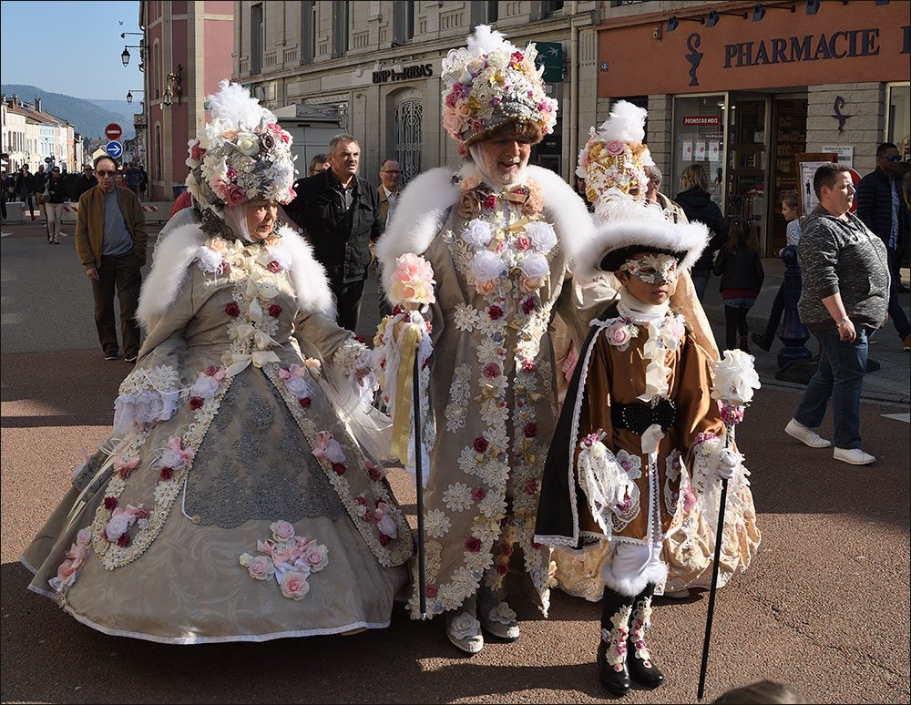 Carnaval vénitien de Remiremont 2019.