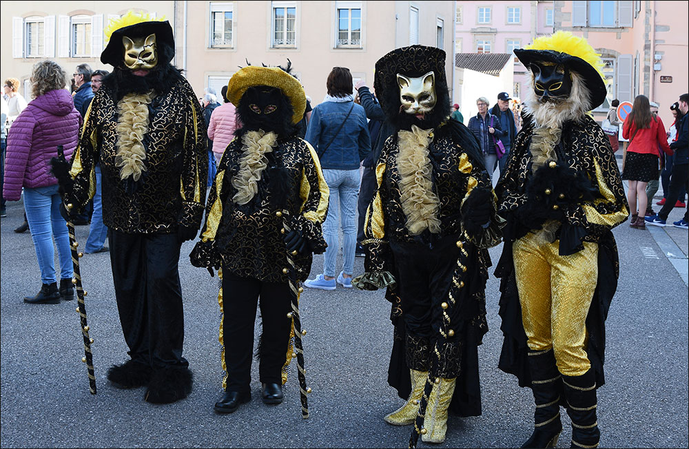 Carnaval vénitien de Remiremont 2019.