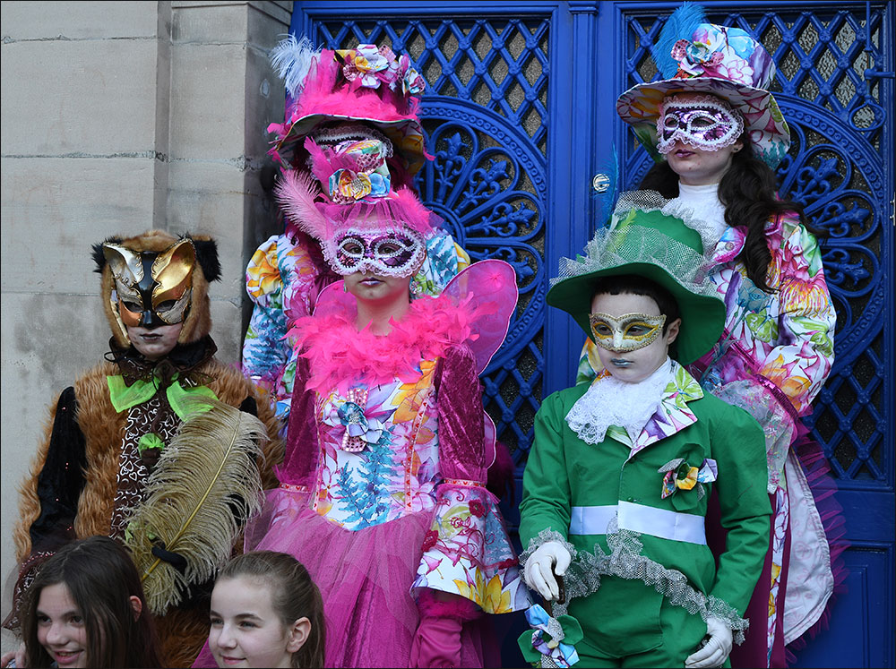 Carnaval vénitien de Remiremont 2019.