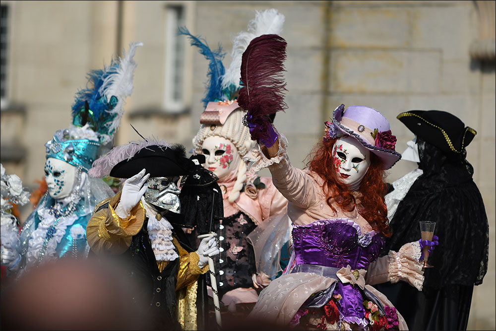Carnaval vénitien de Remiremont 2019.