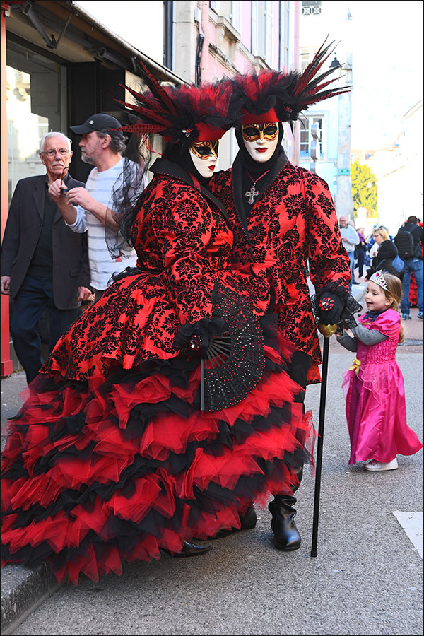 Carnaval vénitien de Remiremont 2019.