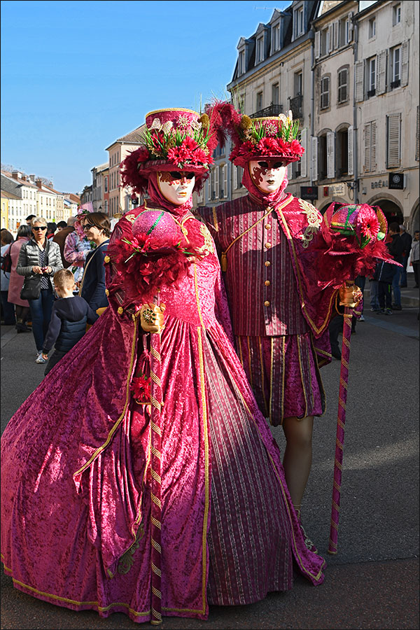 Carnaval vénitien de Remiremont 2019.